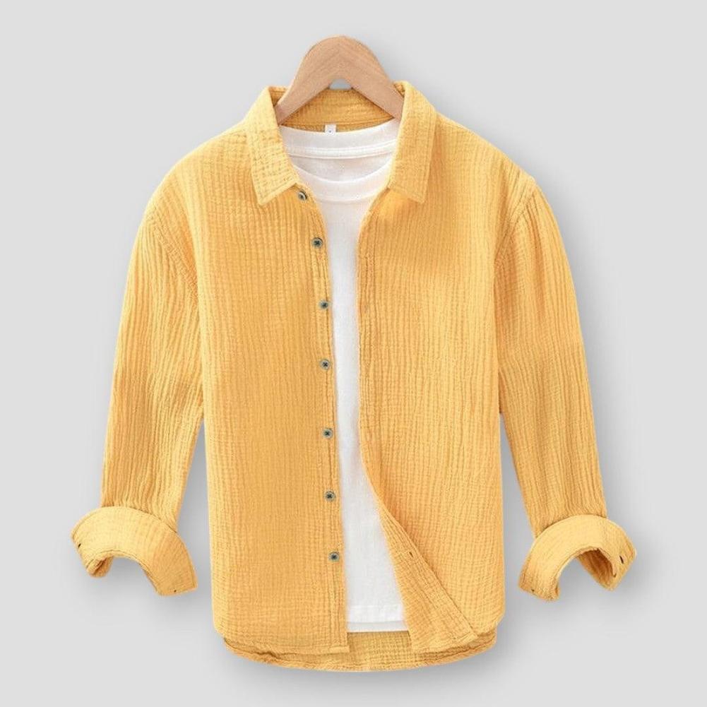 Saint Morris Homer Crinkled Shirt