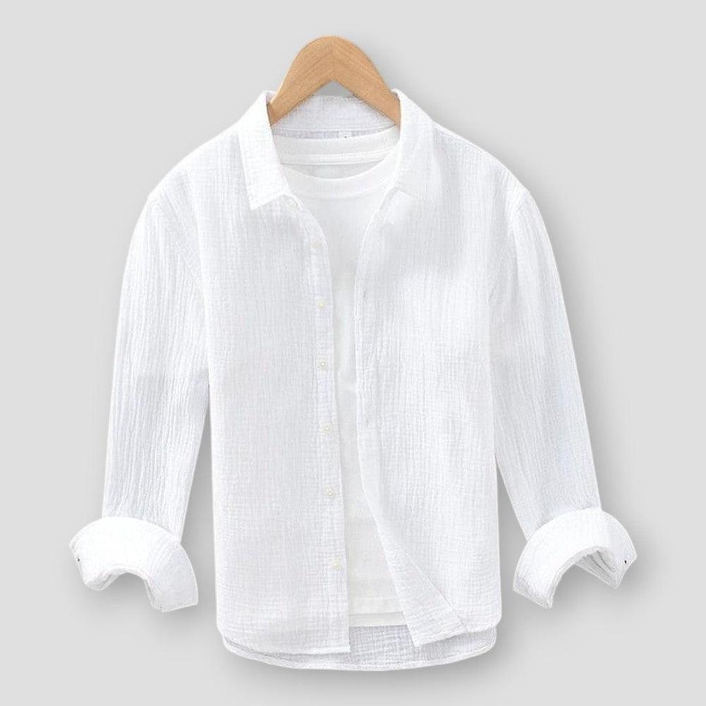 Saint Morris Homer Crinkled Shirt