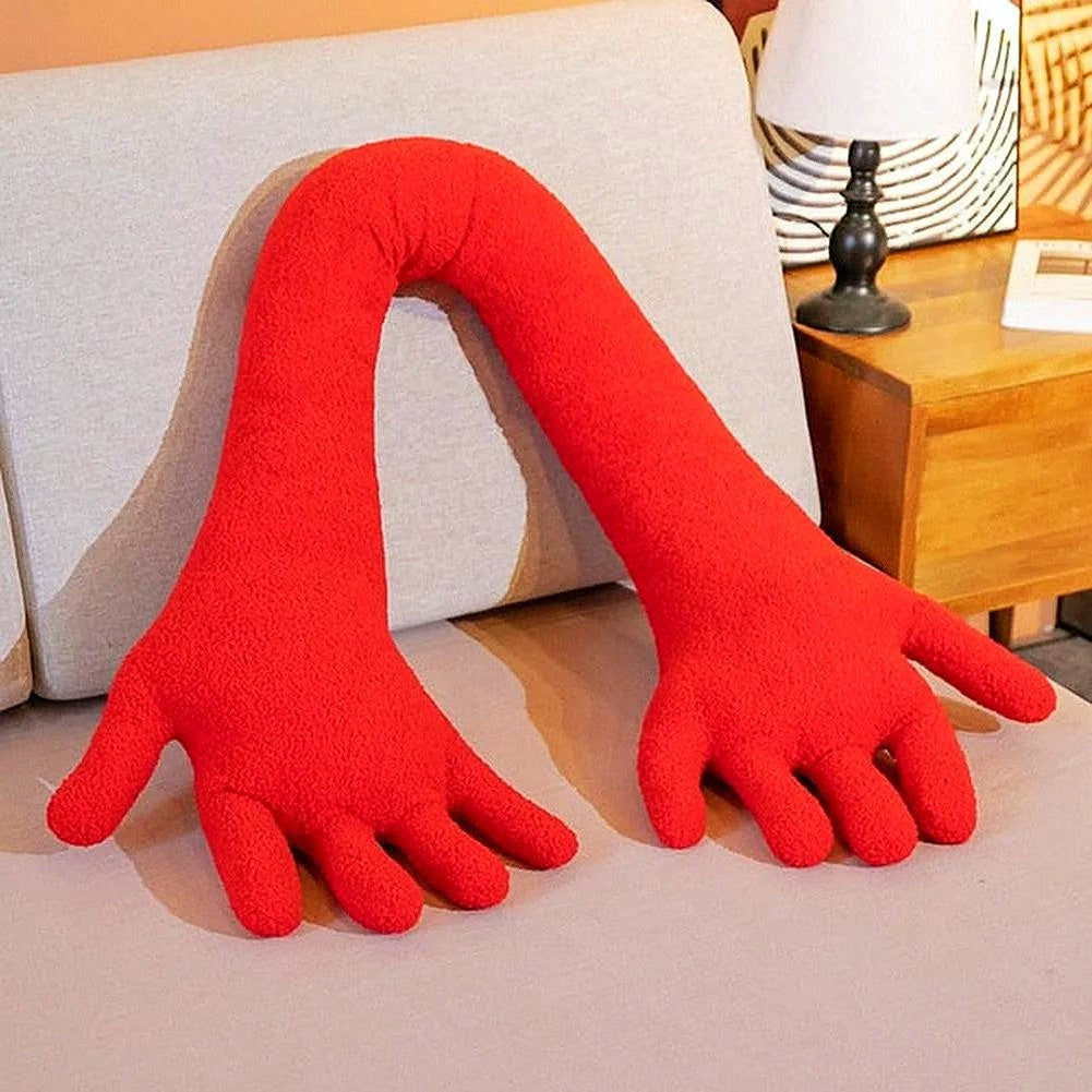 Saint Morris Hugging Hands Pillow
