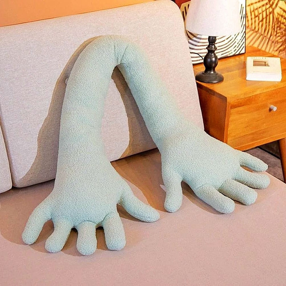 Saint Morris Hugging Hands Pillow
