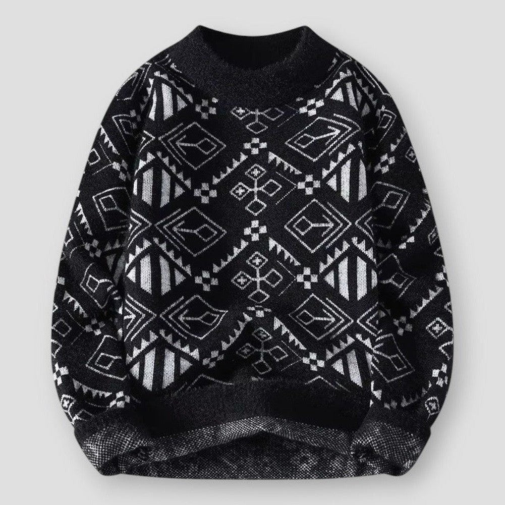 Saint Morris Jackson Velvet Knitted Sweater