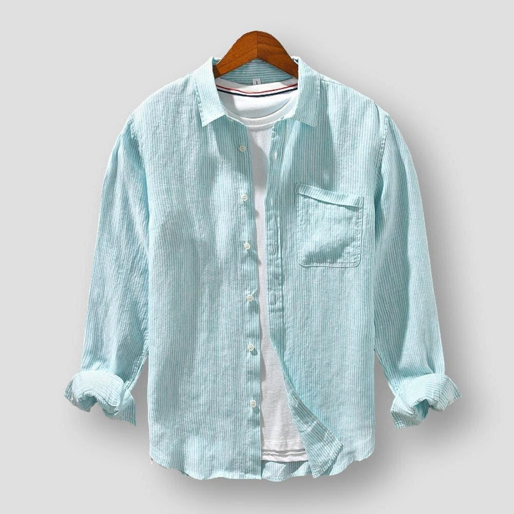 Saint Morris Jamestown Linen Shirt
