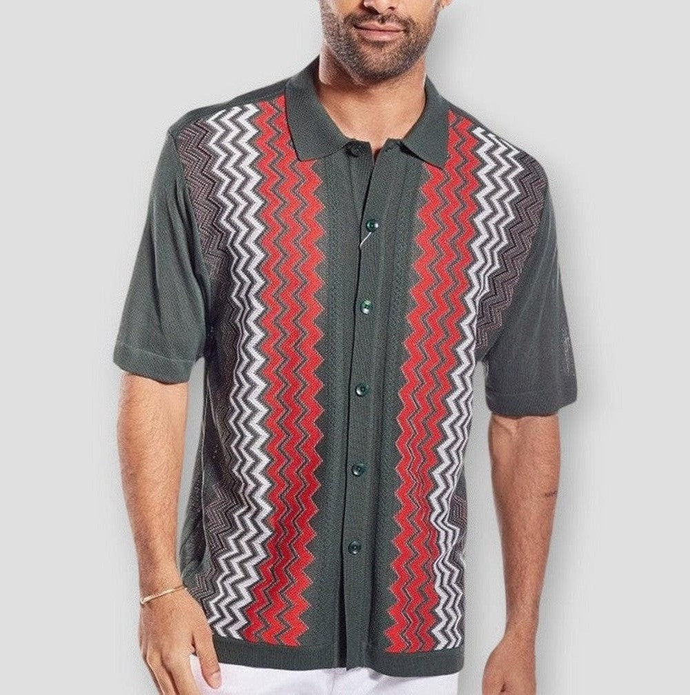 Saint Morris Layton Knitted Polo Shirt