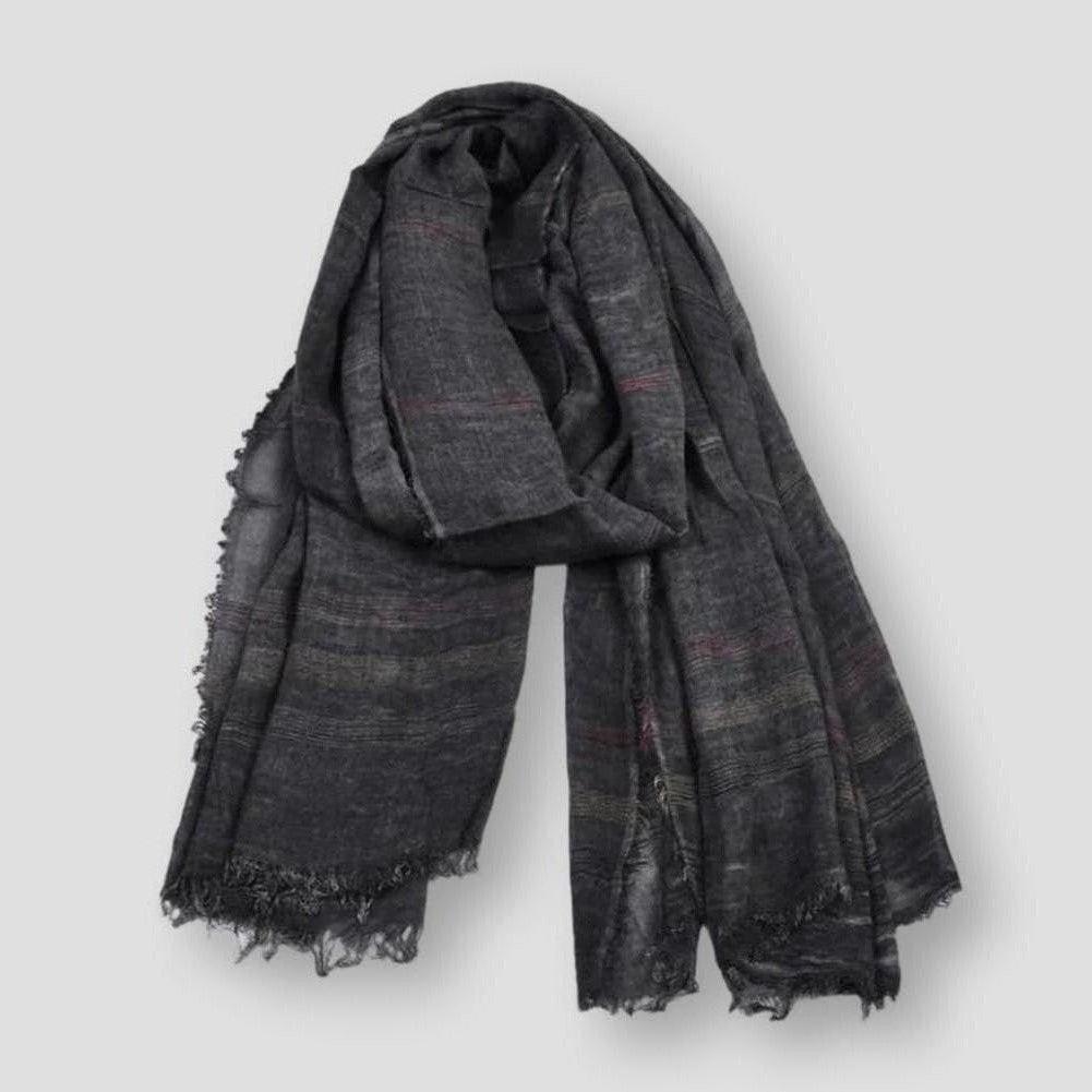 Saint Morris Linen Tassels Scarf