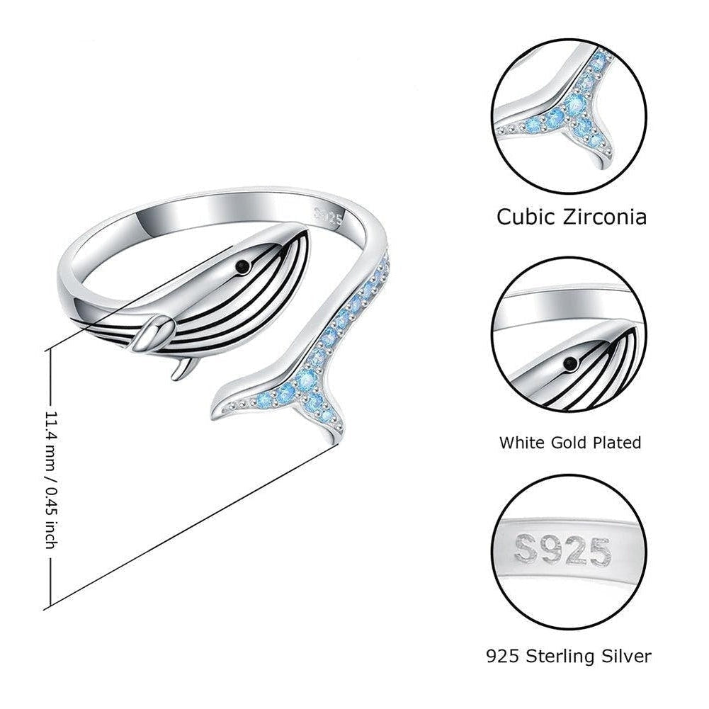 Saint Morris Madison Whale Ring