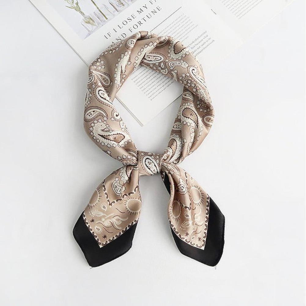 Saint Morris Moline Silk Scarf Printed