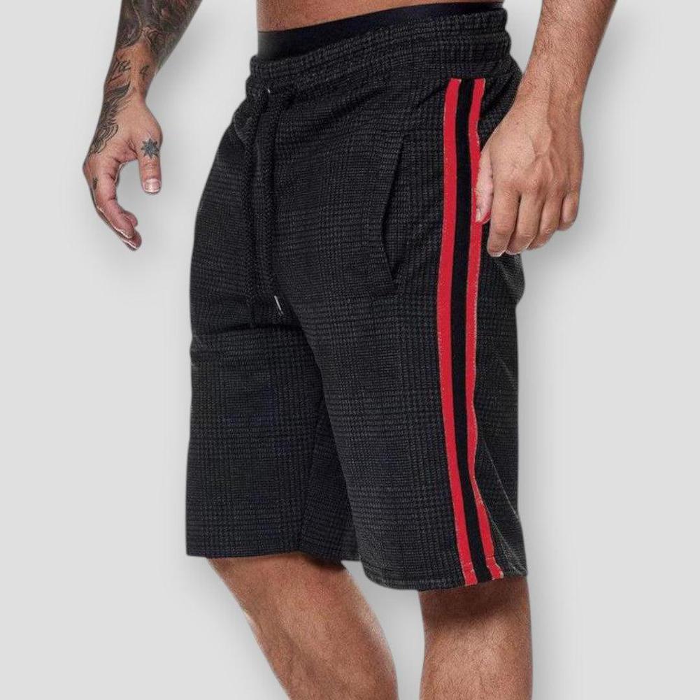 Saint Morris Nashville Plaid Striped Shorts