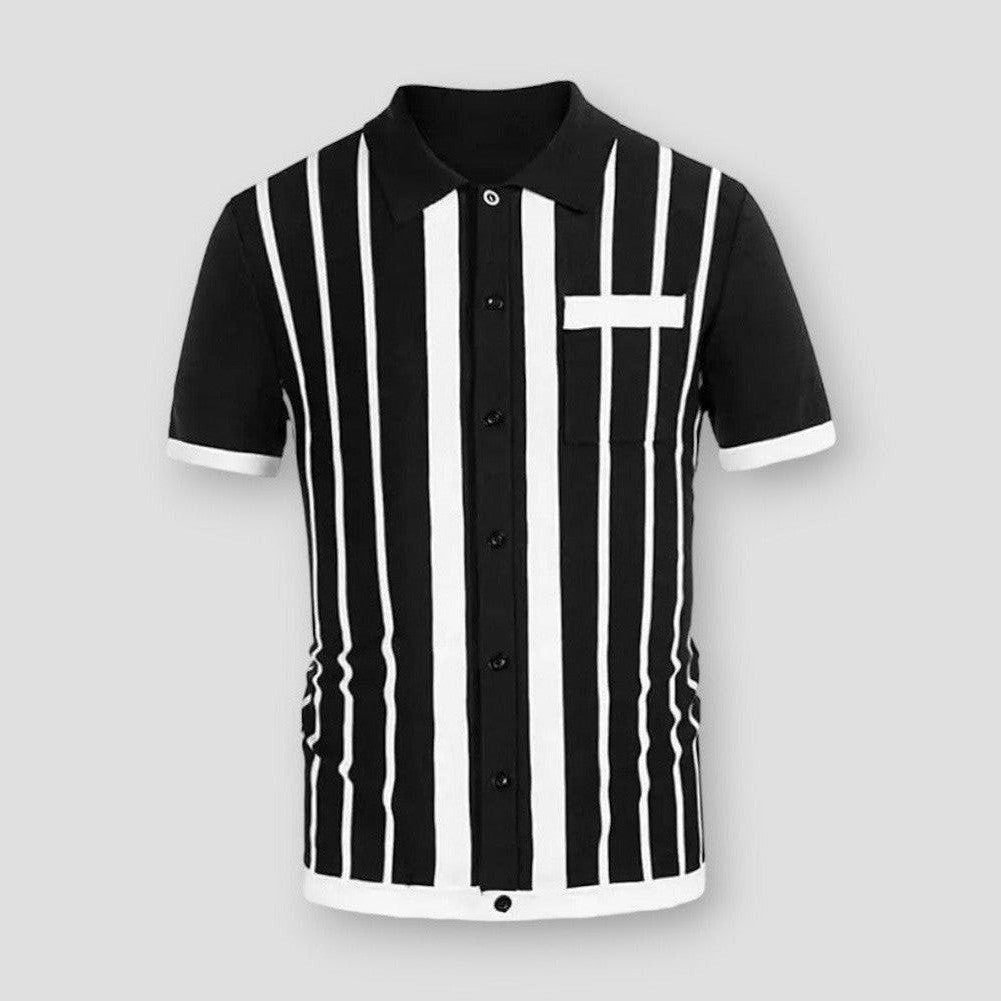 Saint Morris Oxnard Knitted Polo Shirt