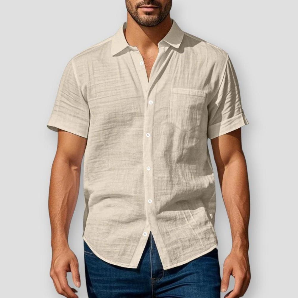Saint Morris Palmer Linen Shirt
