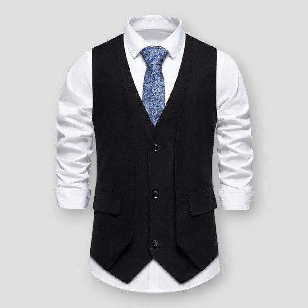 Saint Morris Pomona Long Sleeve Vest