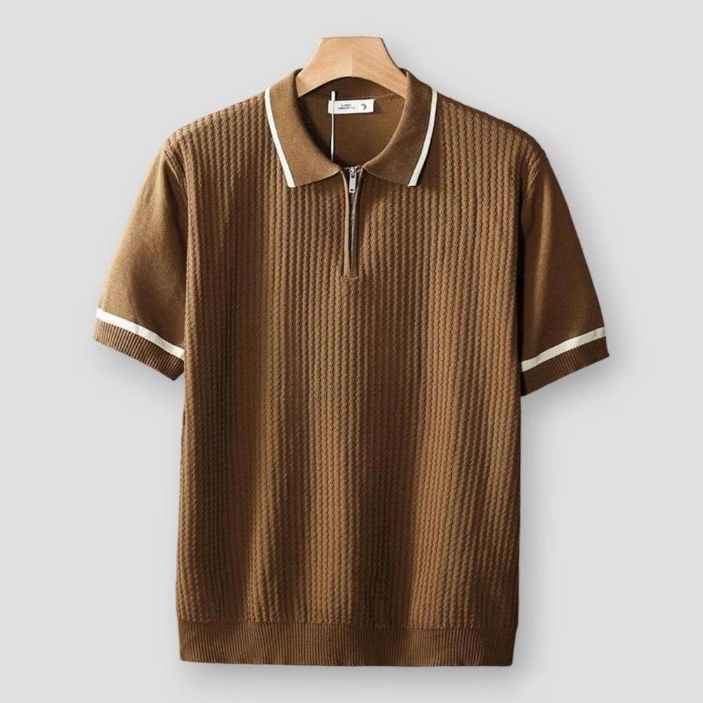 Saint Morris Rexburg Knitted Polo Shirt