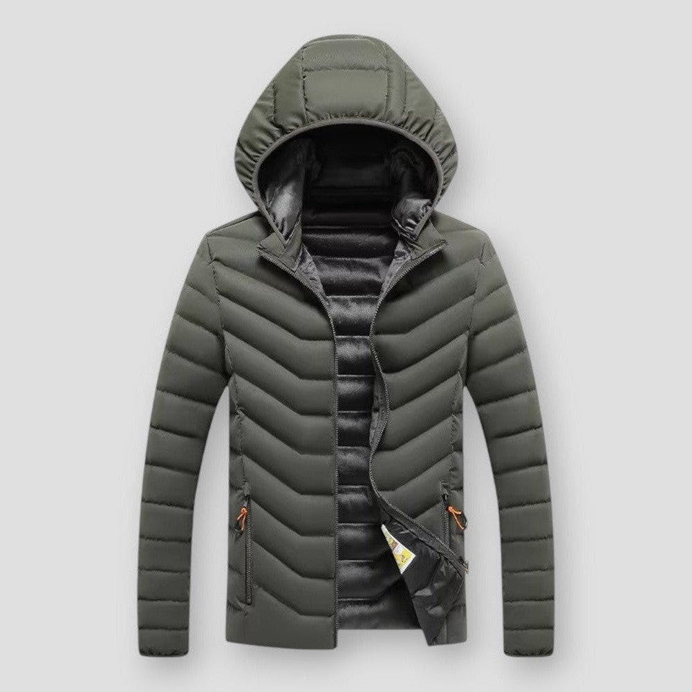 Saint Morris Rogers Hooded Thickened Jacket