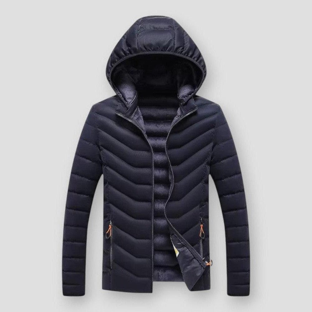 Saint Morris Rogers Hooded Thickened Jacket