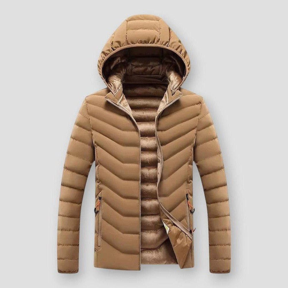 Saint Morris Rogers Hooded Thickened Jacket