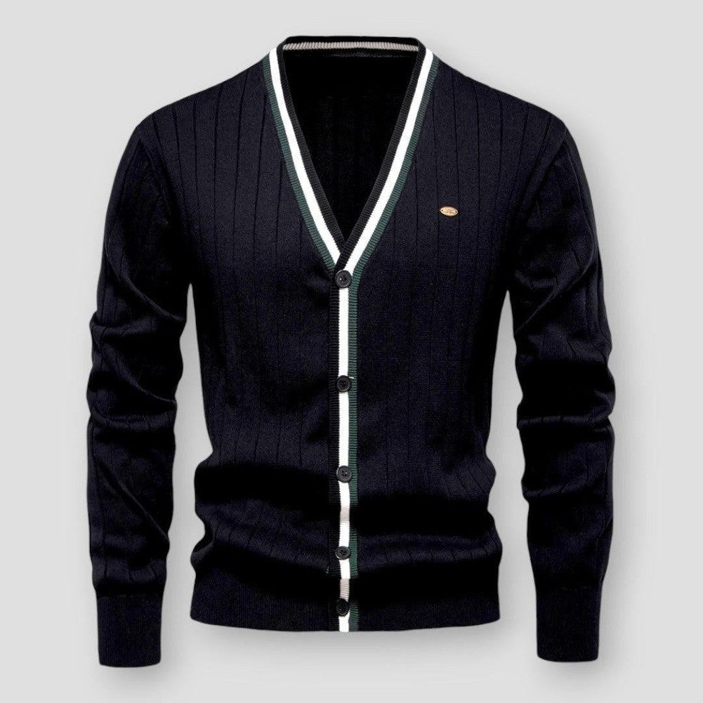 Saint Morris Salinas Knitted Cardigan