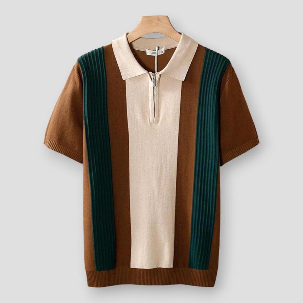 Saint Morris Tiverton Knitted Polo Shirt