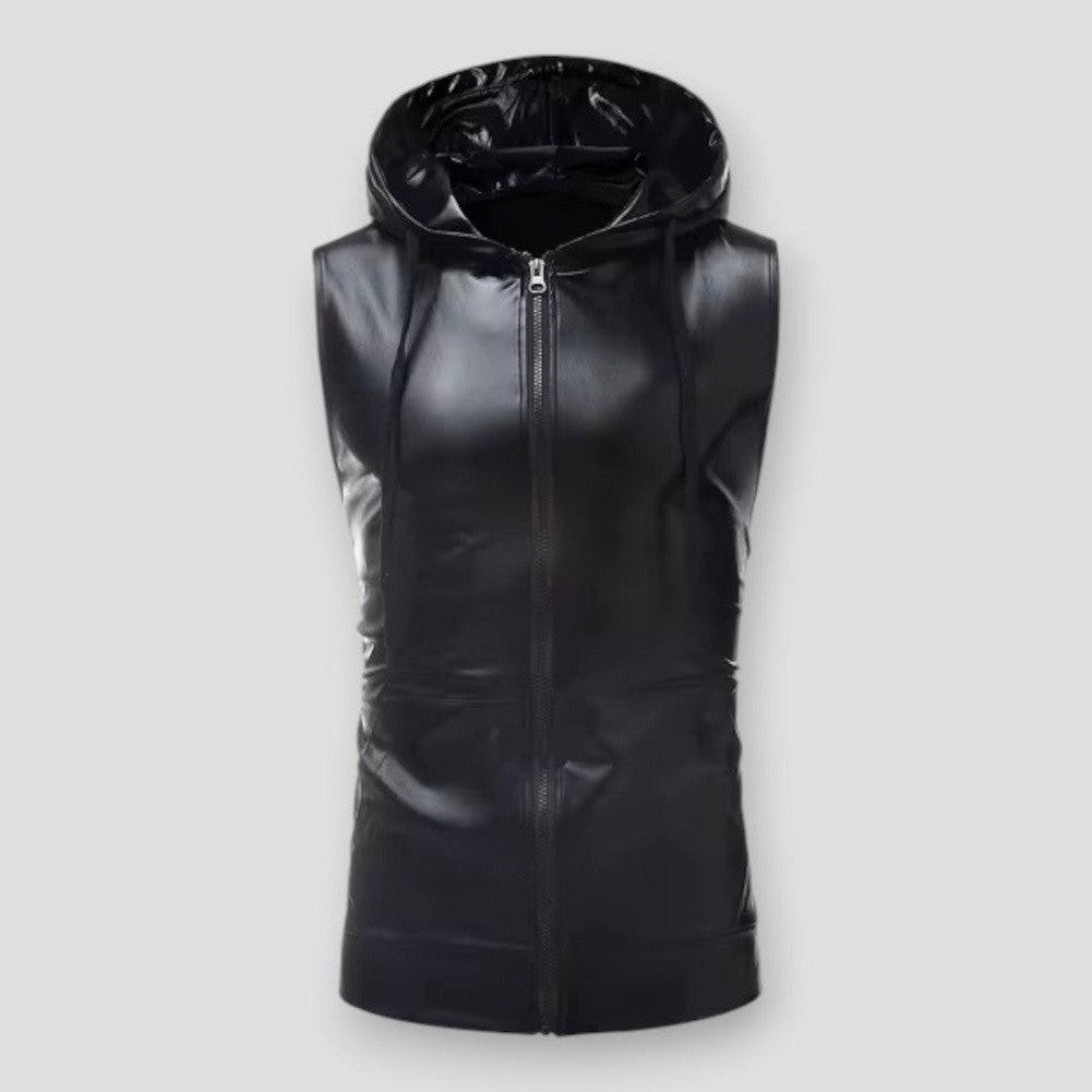 Sky Madrid Clifton Sleeveless Hoodie Vest