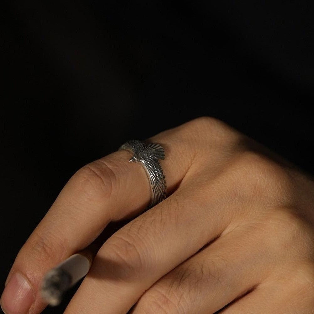 Sky Madrid Covington Eagle Ring