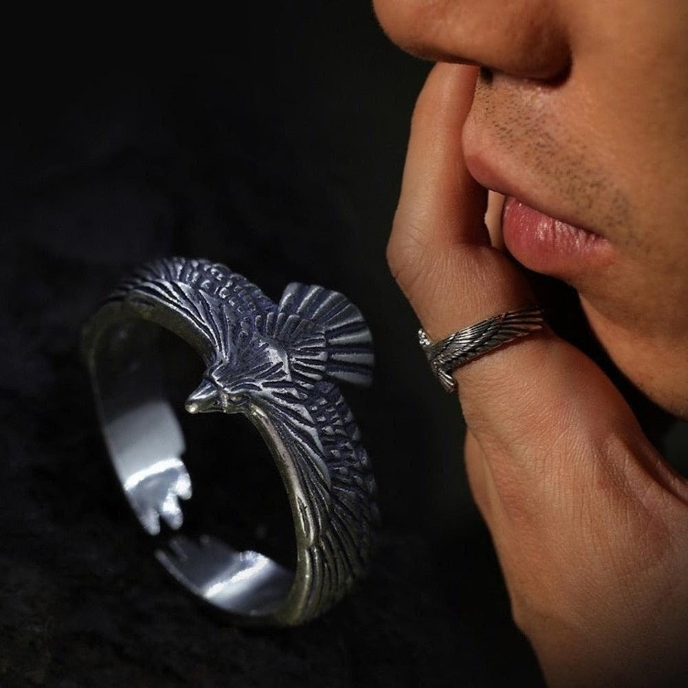 Sky Madrid Covington Eagle Ring