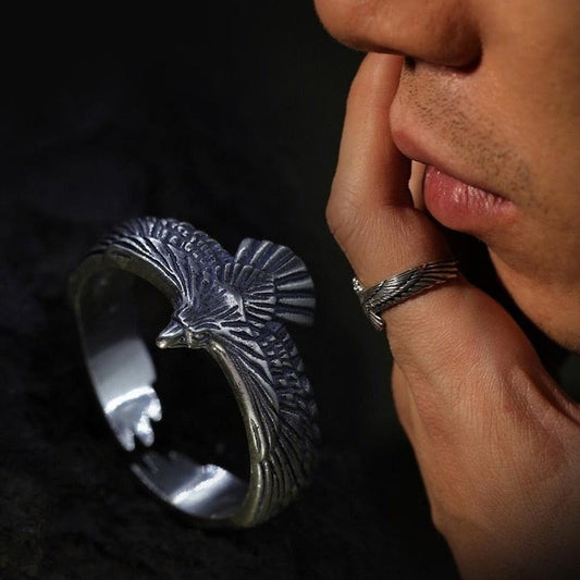 Sky Madrid Covington Eagle Ring