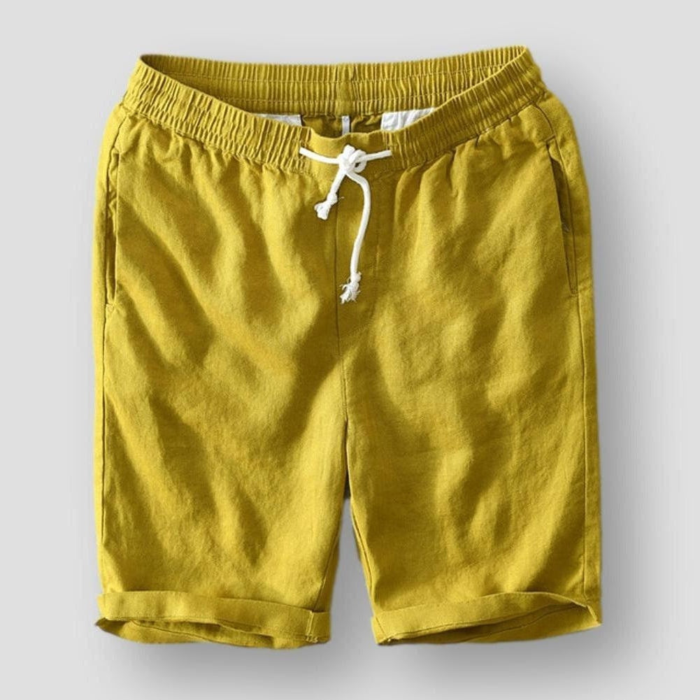 Sky Madrid Cowan Linen Shorts
