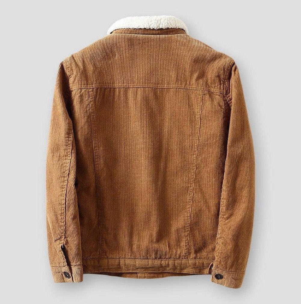 Sky Madrid Durham Corduroy Fleece-Lined Jacket