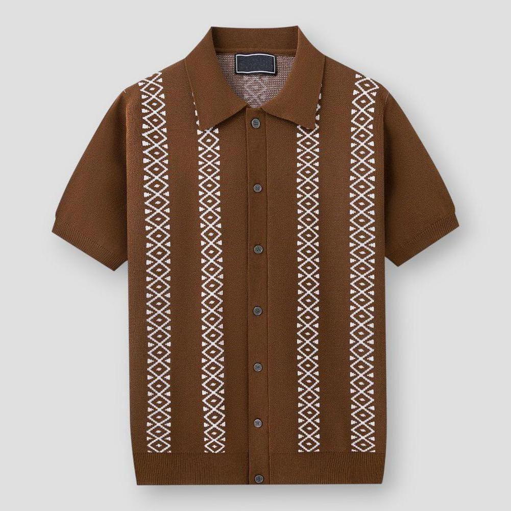 Sky Madrid Emporia Knitted Polo Shirt