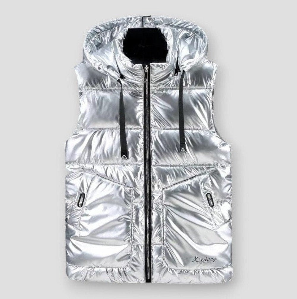 Sky Madrid Eugene Sleeveless Hooded Warm Vest