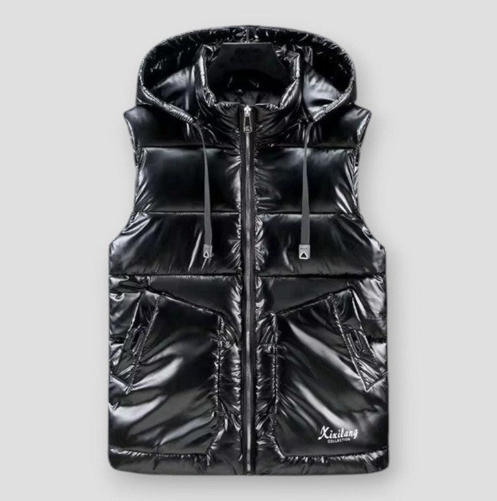Sky Madrid Eugene Sleeveless Hooded Warm Vest