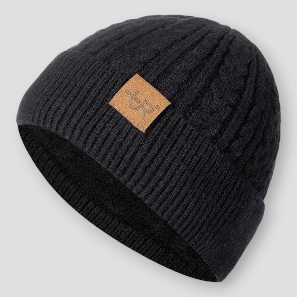 Sky Madrid Fleece Logo Beanie