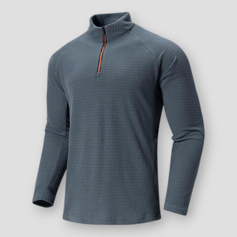 Sky Madrid Frederick Plaid Fleece Sweater