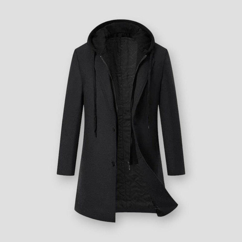 Sky Madrid Glendale Hooded Trench Coat