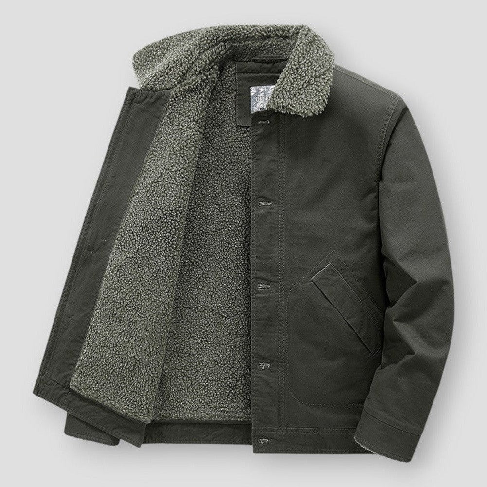 Sky Madrid Harlan Thickened Fleece-Lined Jacket