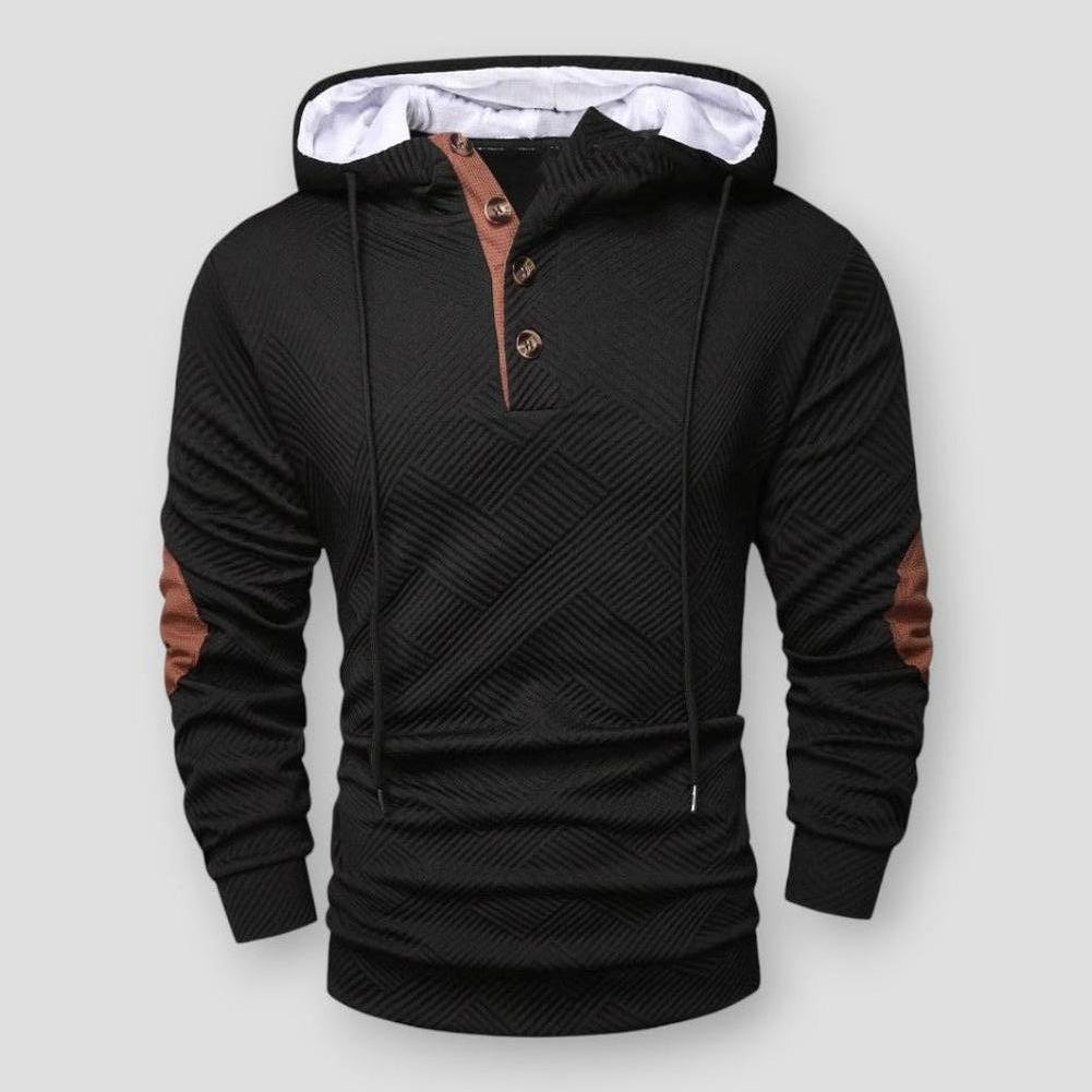 Sky Madrid Herrin Hooded Textured Jacket