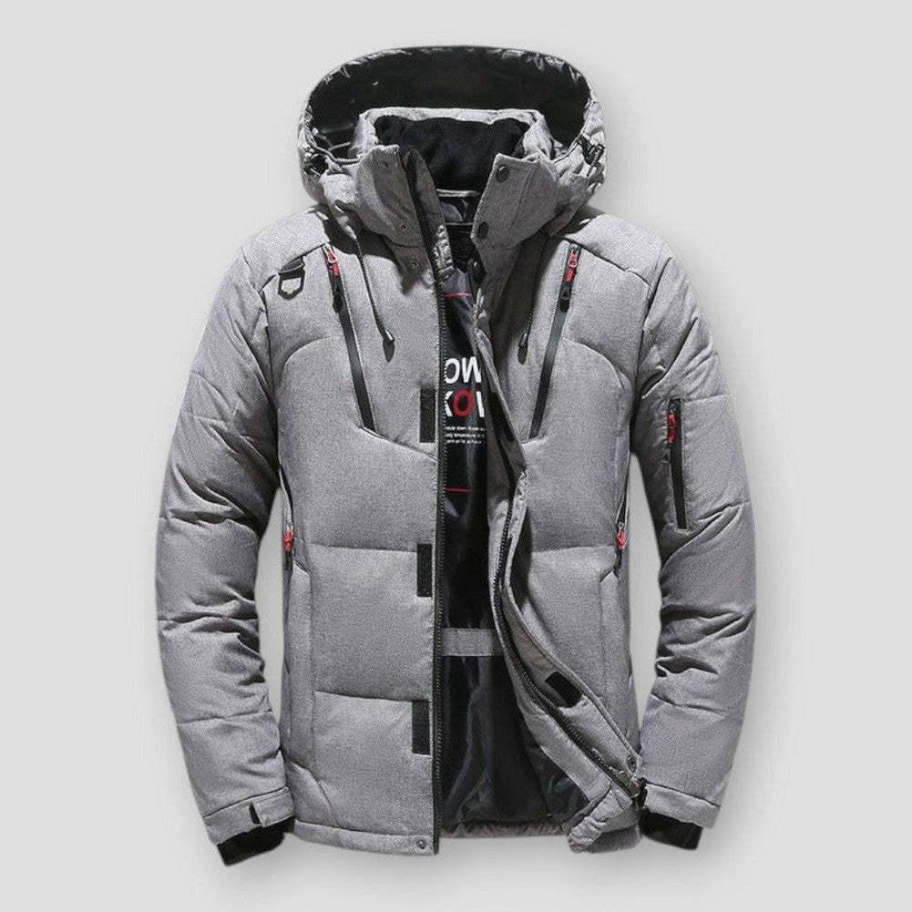 Sky Madrid Holland Thick Puffer Hooded Jacket