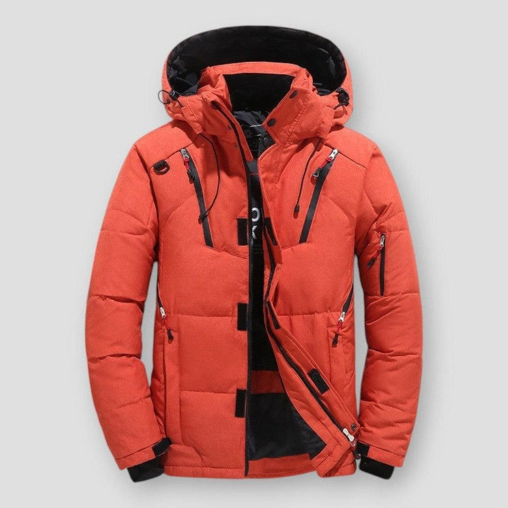 Sky Madrid Holland Thick Puffer Hooded Jacket