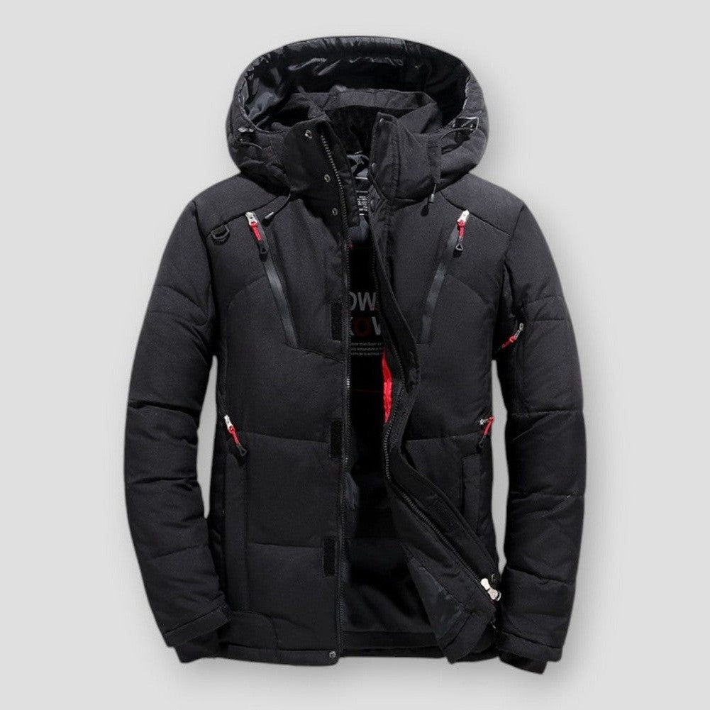 Sky Madrid Holland Thick Puffer Hooded Jacket