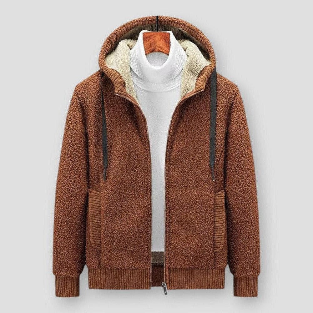 Sky Madrid Lincoln Fleece Hooded Jacket