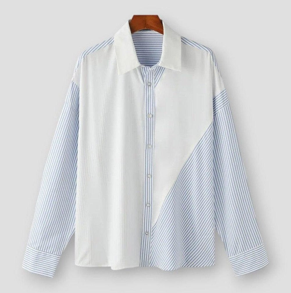 Sky Madrid Long Sleeve Polo Shirt