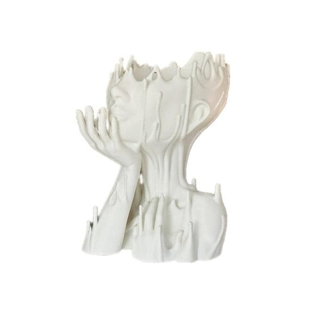 Sky Madrid Melted Girl Flower Pot
