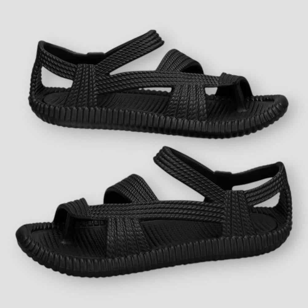 Sky Madrid Millburn Woven Straw Sandals