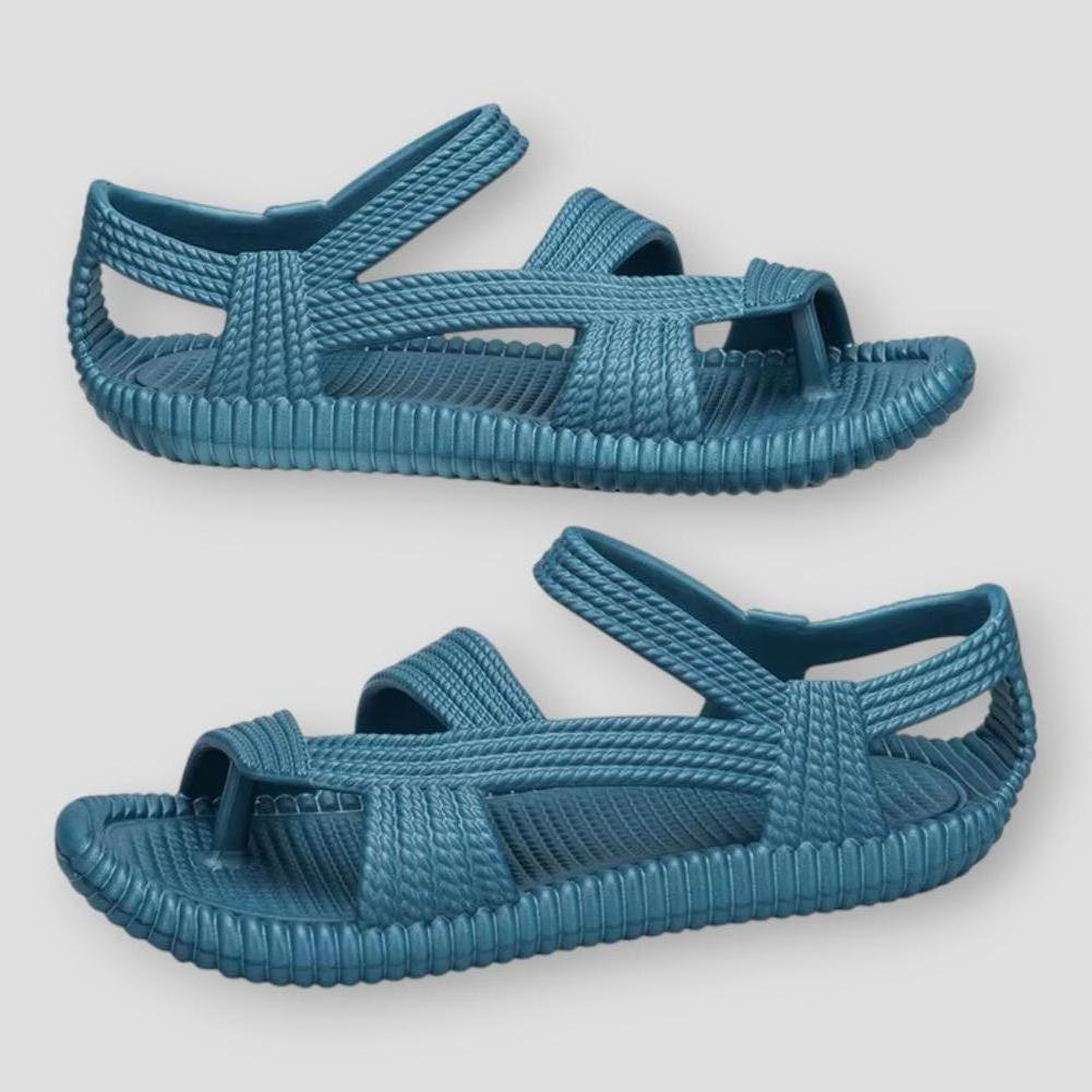 Sky Madrid Millburn Woven Straw Sandals