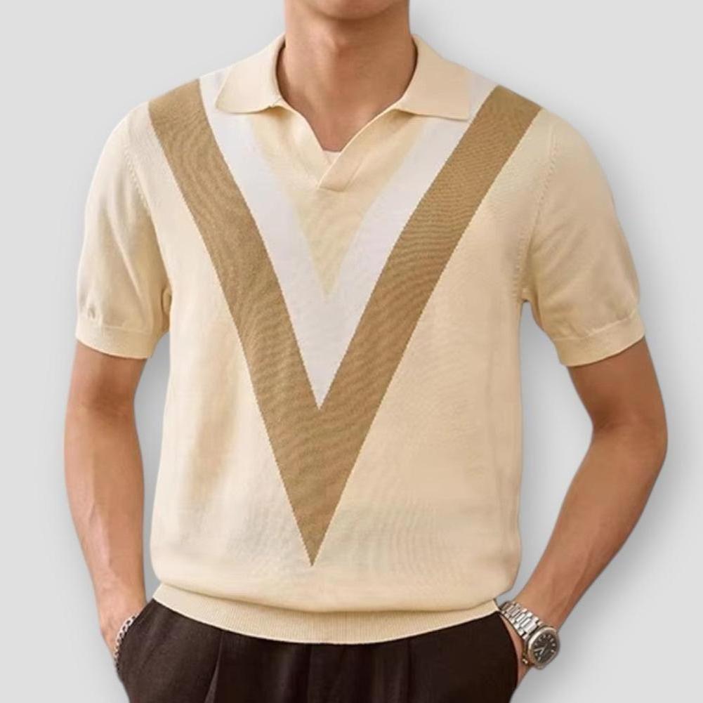 Sky Madrid Perry Knitted Polo Shirt