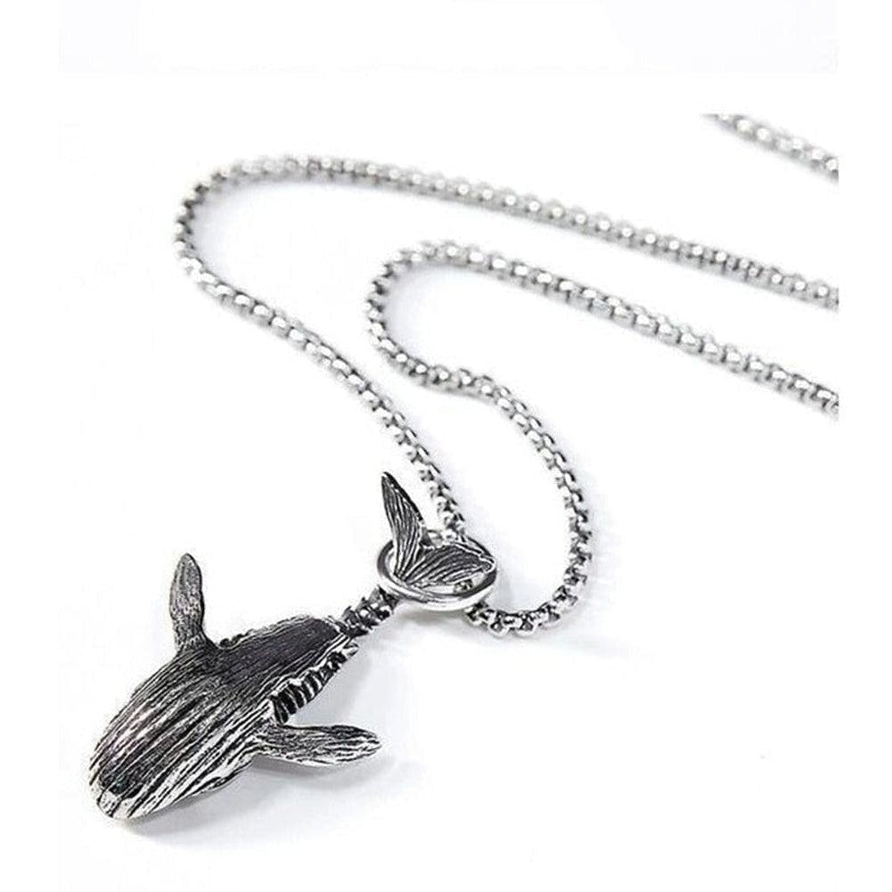 Sky Madrid Shoreline Whale Necklace