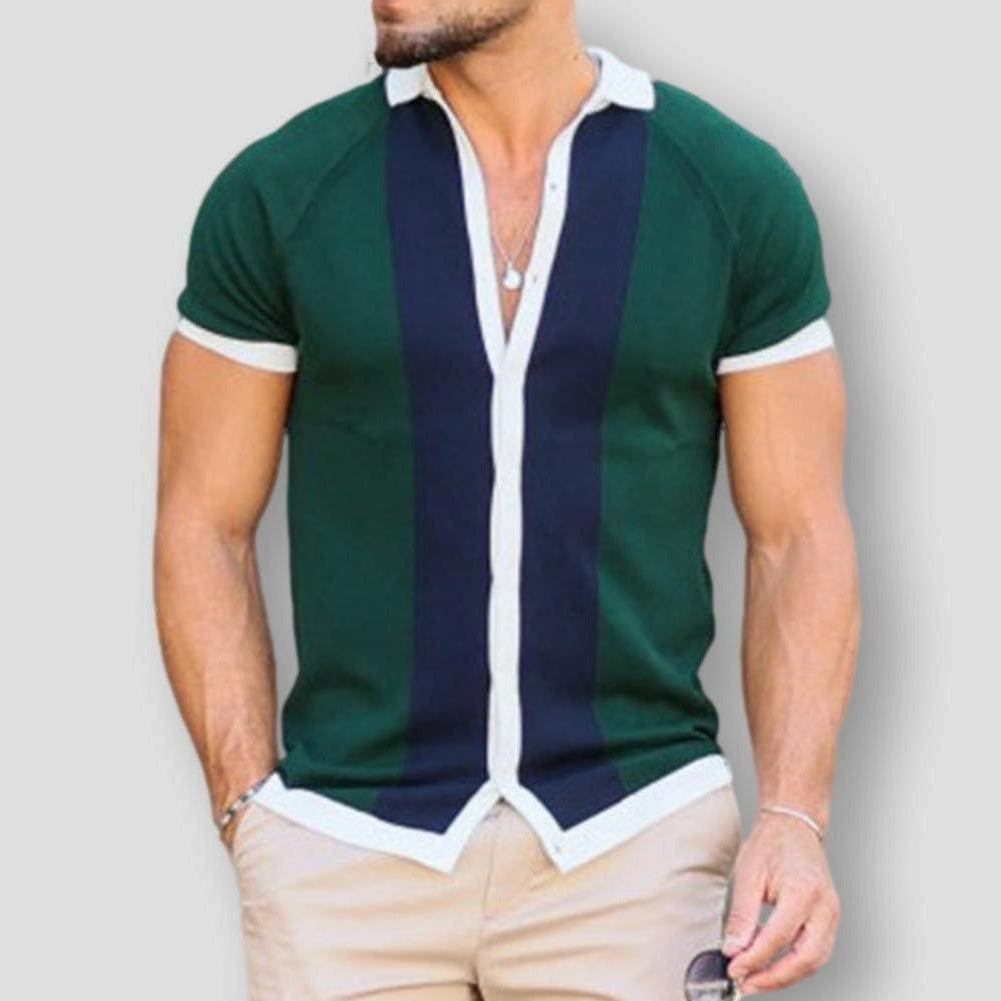 Sky Madrid Spencer Knitted Polo