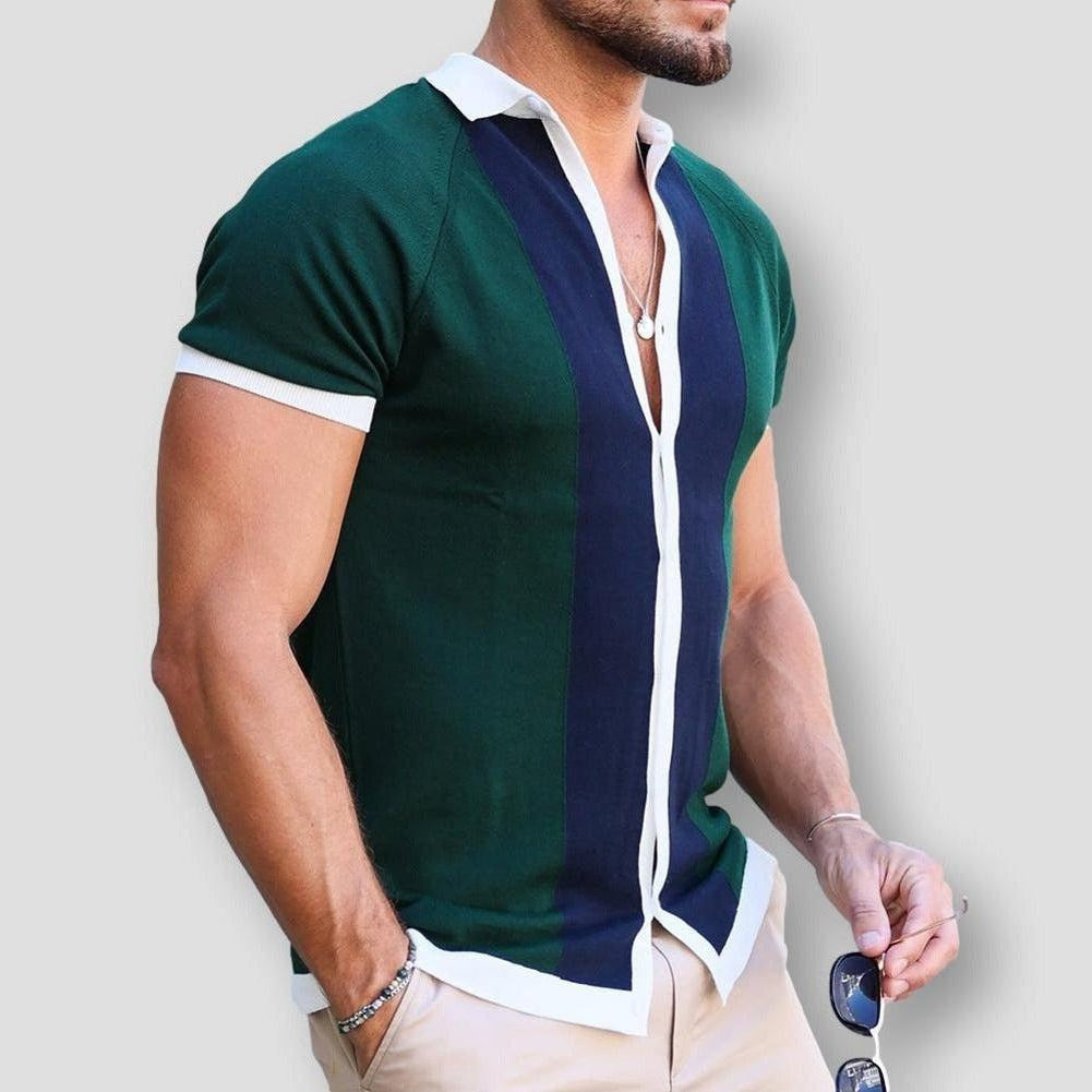 Sky Madrid Spencer Knitted Polo