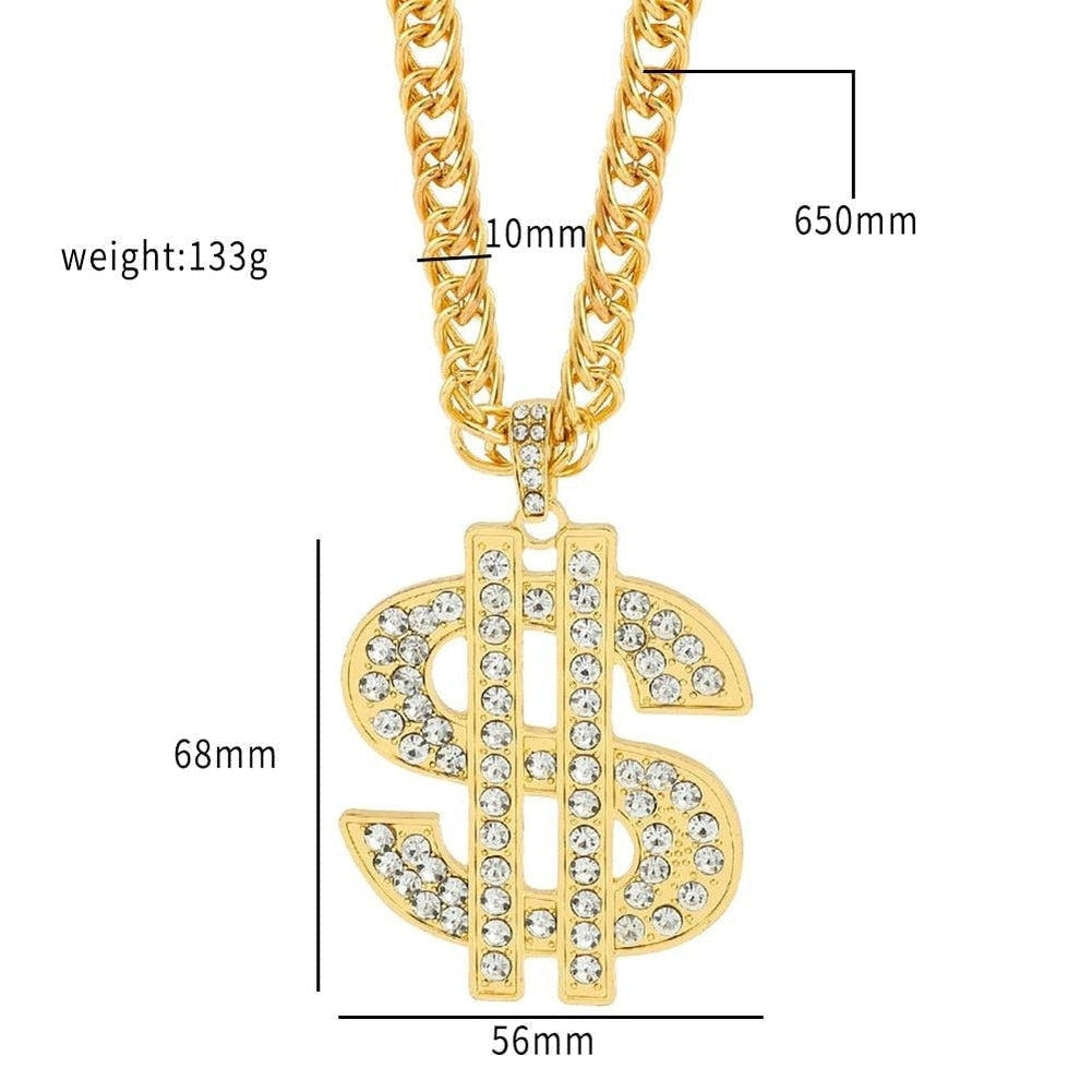 Sky Madrid Unicoi Dollar Sign Necklace