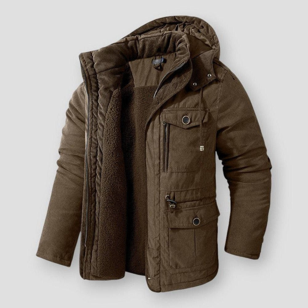 Sky Madrid Wayne Premium Fleece Hooded Jacket