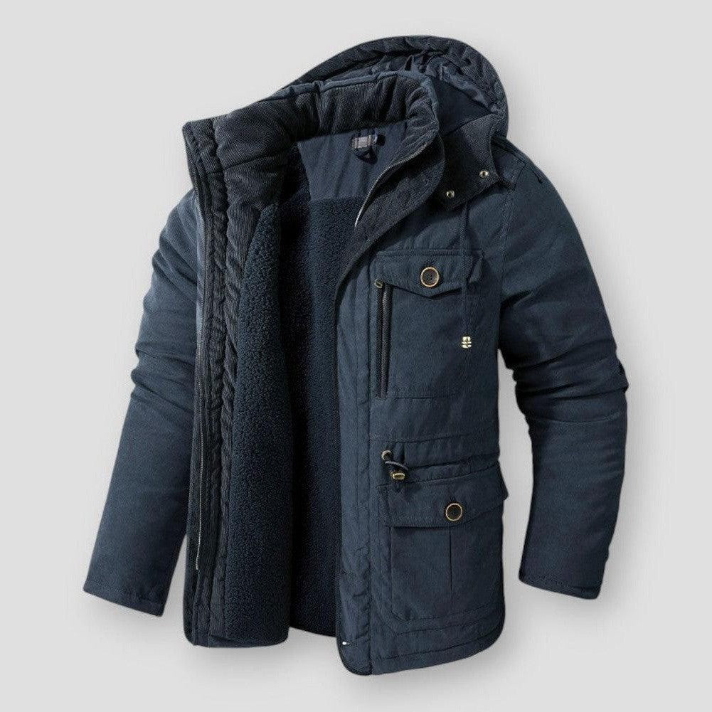 Sky Madrid Wayne Premium Fleece Hooded Jacket