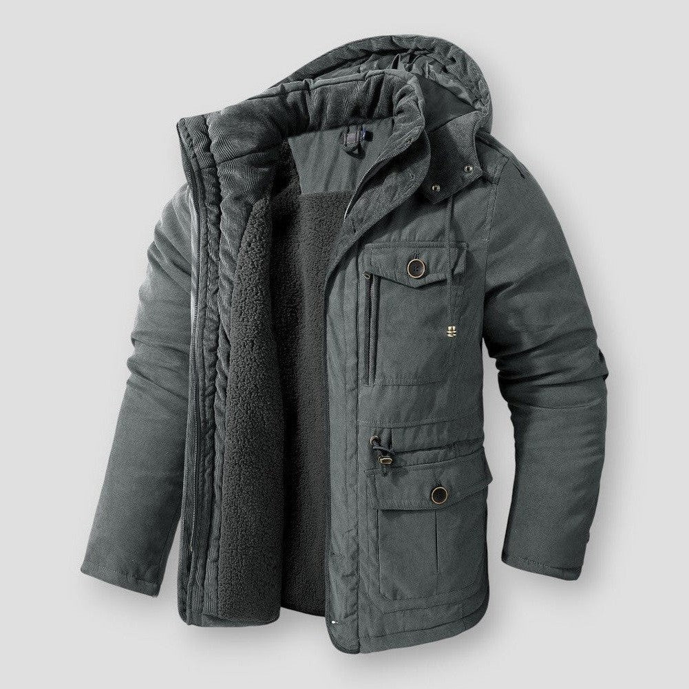 Sky Madrid Wayne Premium Fleece Hooded Jacket